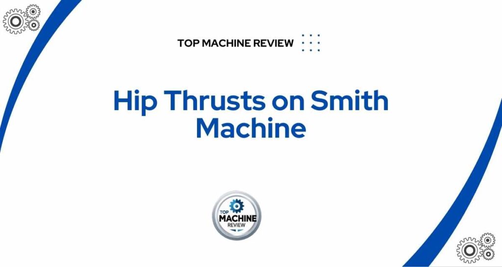 Hip Thrusts on Smith Machine​