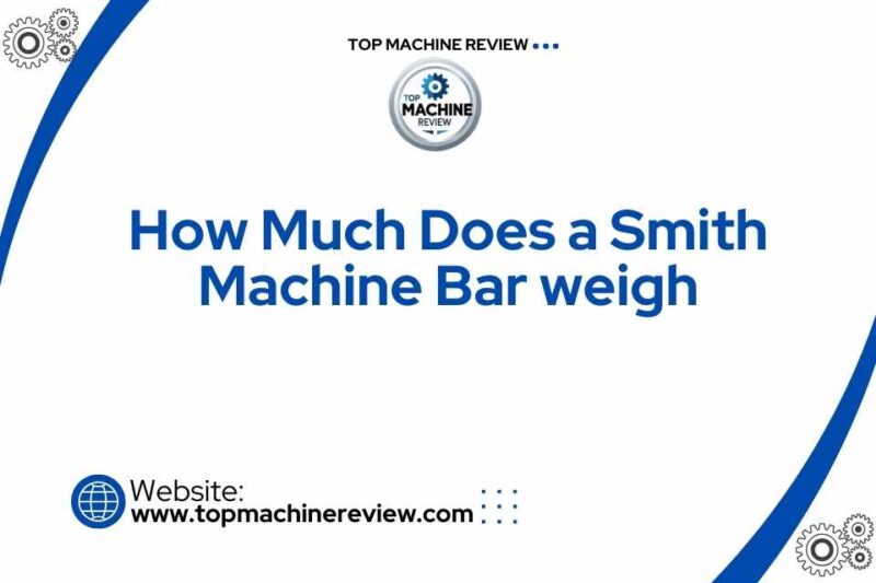 how much does a smith machine bar weigh