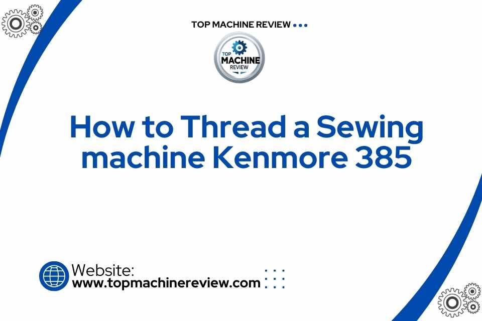how to thread a sewing machine kenmore model 385