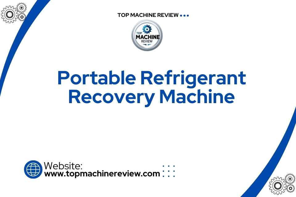 Portable Refrigerant Recovery Machine