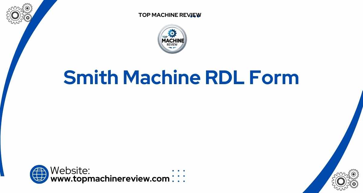 rdl on smith machine​